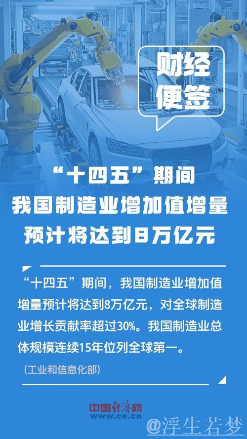 五年砥砺前行，我国制造业实力显著提升（权威发布·高质量推进“十四五”规划）